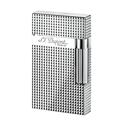 S.T. Dupont Ligne 2 Diamond Head Silver Çakmak